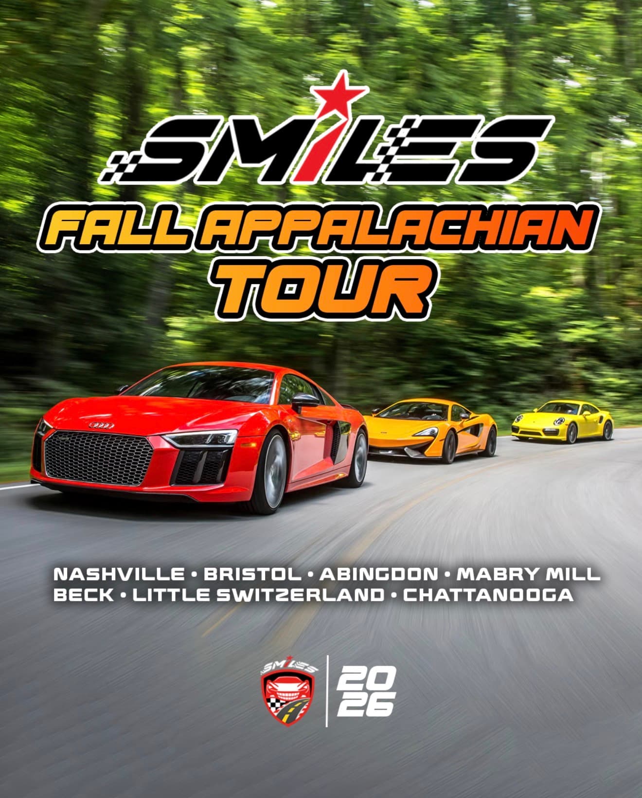 Fall Appalachian Tour 2026