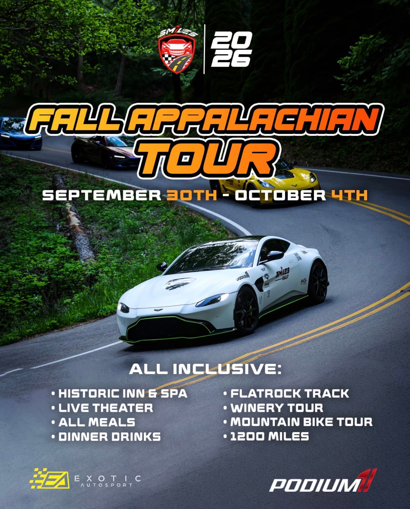 Appalachian Fall Tour 2026