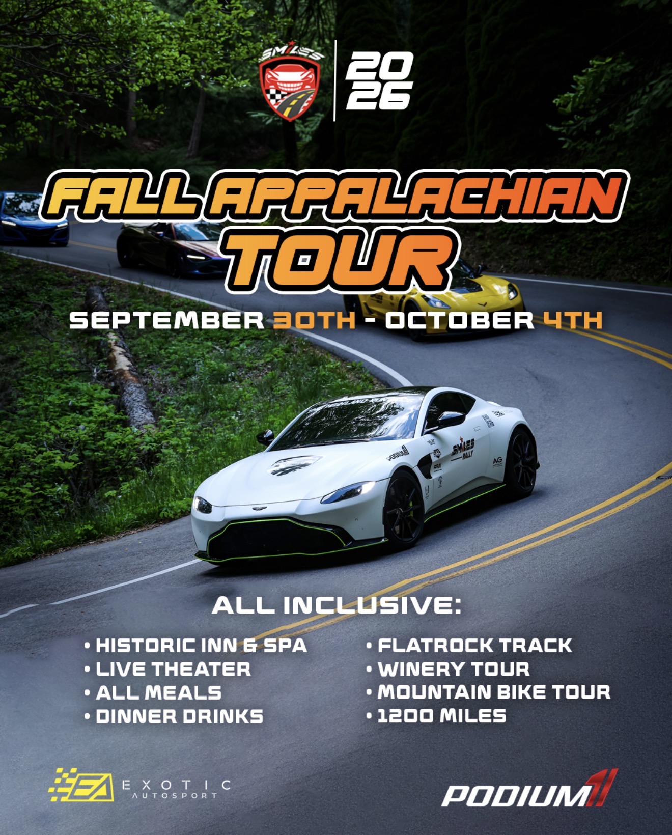 Appalachian Fall Tour 2026